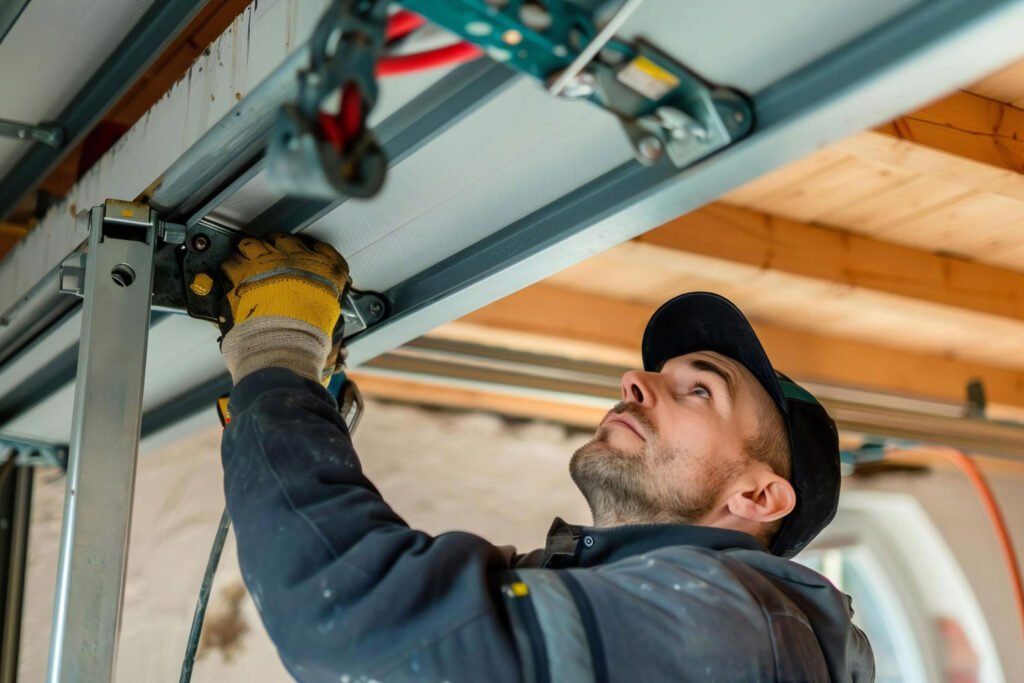 Professional garage door maintenance